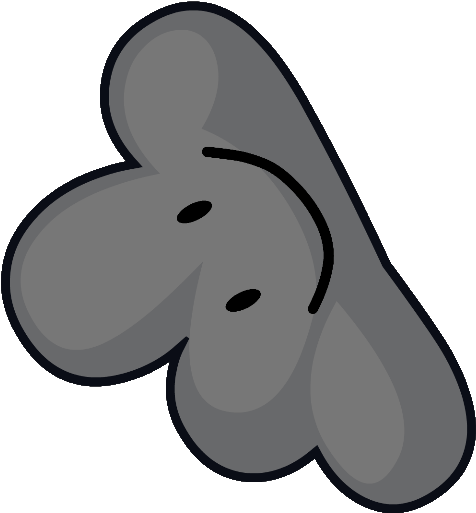 Bfdi Bandage , Png Download - Bfdi Asset Cloudy, Transparent Png