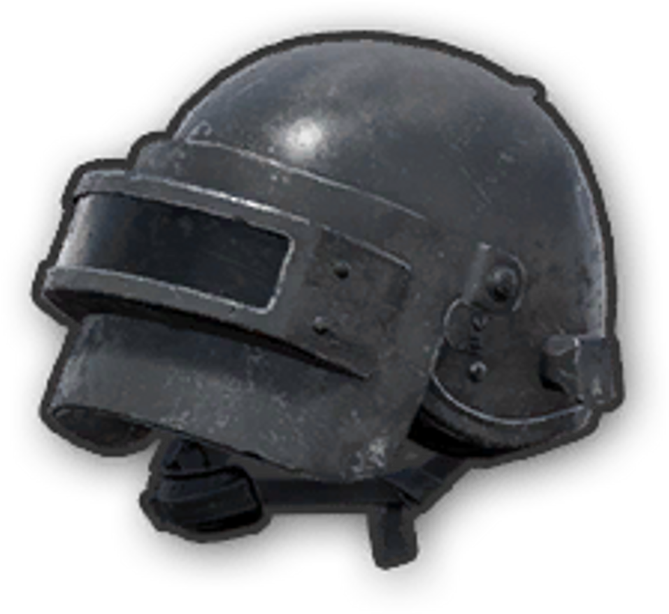 Pubg Lvl 3 Helmet Png Clip Art Black And White Stock - Level 3 Helmet