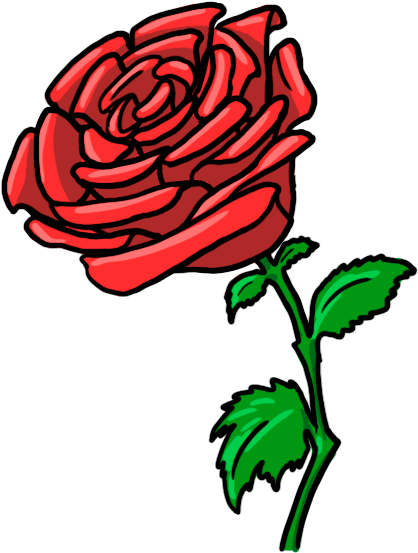 Download 1008 12 Cartoon Red Rose Png Png Image With No Background Pngkey Com