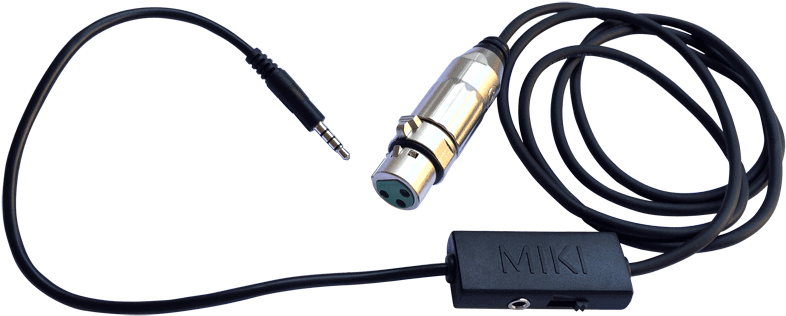 Download Mic Cable Png Miki Microphone Cable With Integrated Pre Amplifier Png Image With No Background Pngkey Com