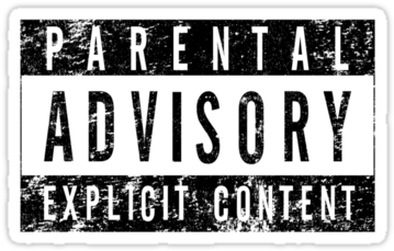 Gold Parental Advisory Png - Parental Advisory Explıcıt Content Png ...