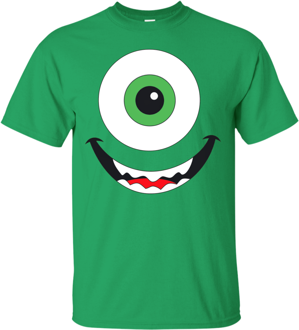 Download Mike Wazowski T-shirt - Shirt PNG Image with No Background ...