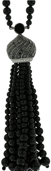 Black Tassel - Chain (800x600), Png Download
