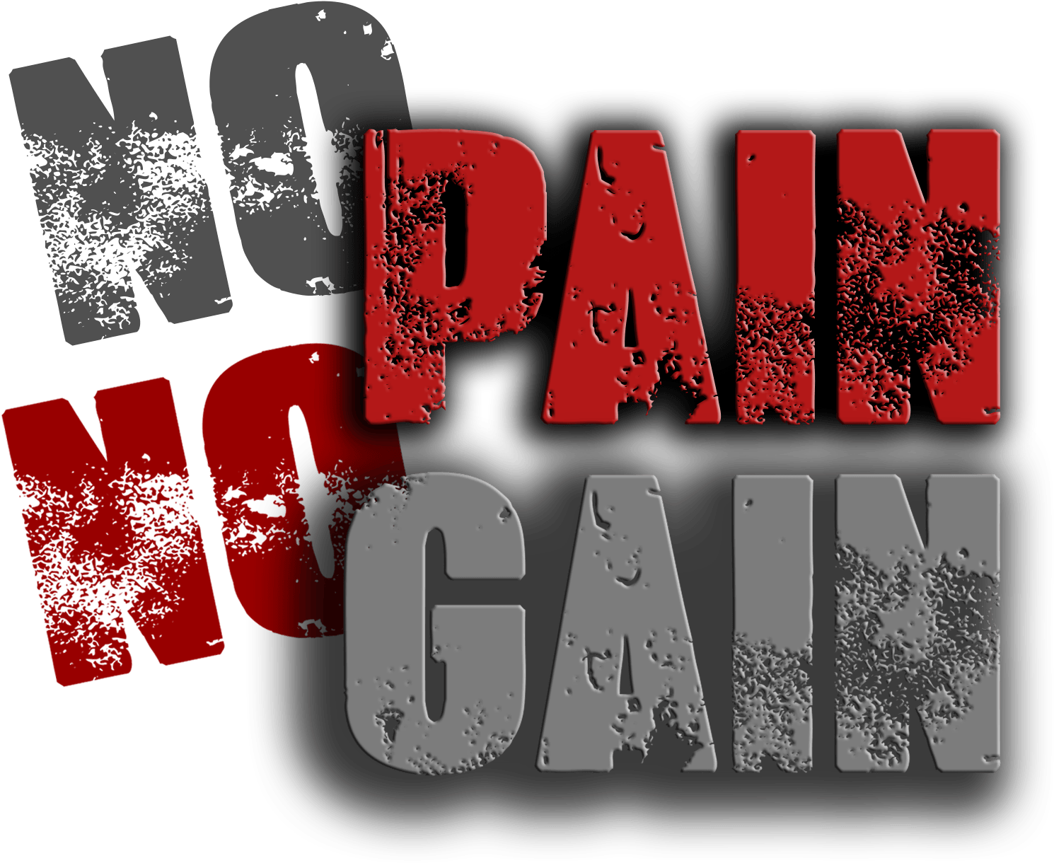 No Pain No Gain Logo Png - Free Transparent PNG Download - PNGkey