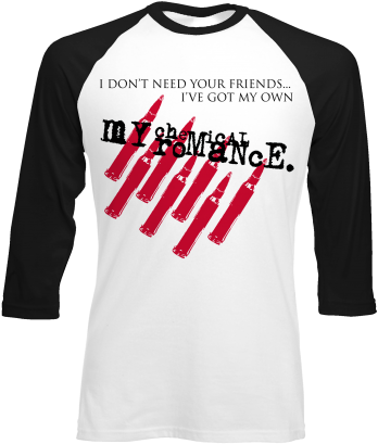 My Chemical Romance Official Store - Camisetas Con Manga De Color ...