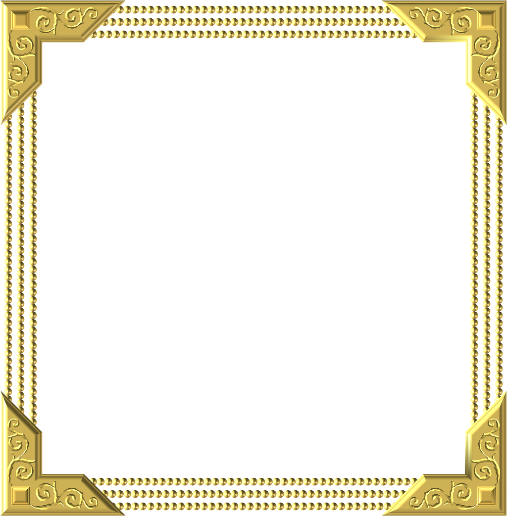 Download Frame Royal Gold Square Embellishment - Borderline Certificate