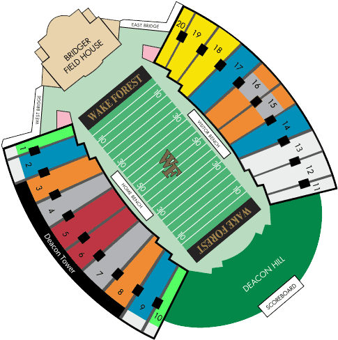 Bb T Field Seating Chart For Concerts | Elcho Table