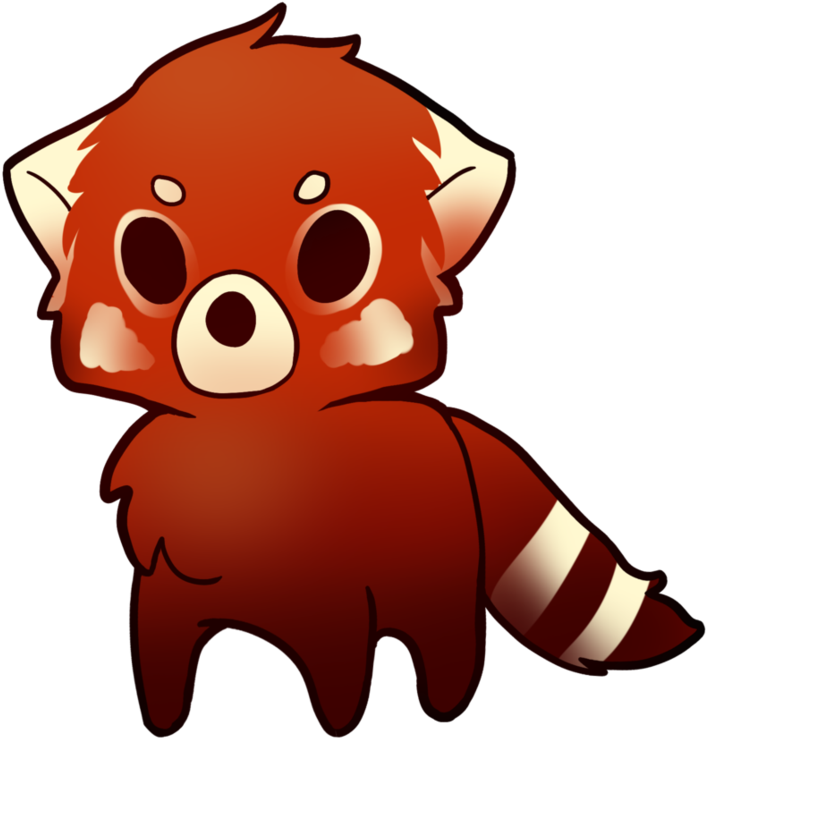 Download Drawn Red Panda Small Red Panda Drawing Cute Png Image With No Background Pngkey Com