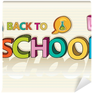 Back To School Social Colorful Education Icon Background - Back To ...