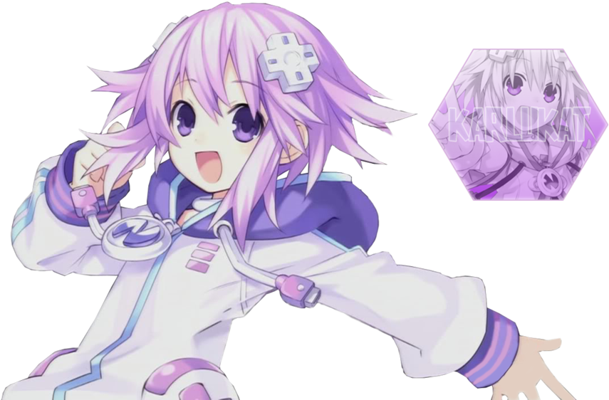 Neptune Game Png Clip Transparent - Hyperdimension Neptunia - Free 