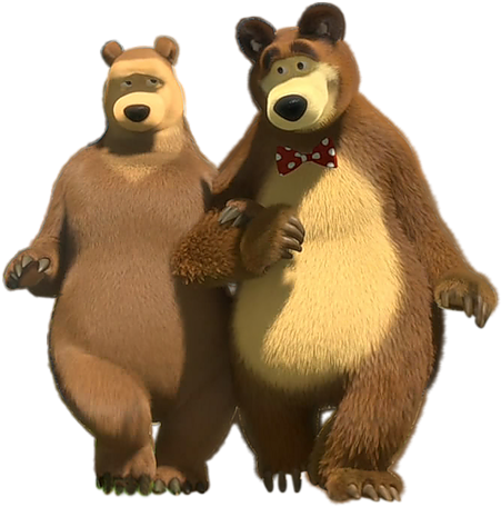 Masha And Bear - Ayı Çizgi Film Karakterleri - Free Transparent PNG ...