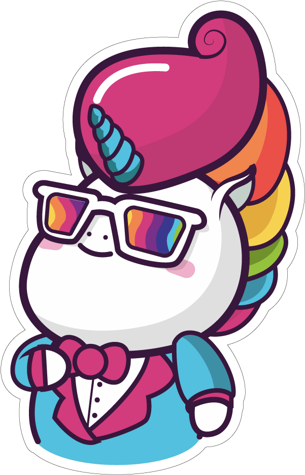 Download Collection Cute Things Stickers Unicornio Png Image