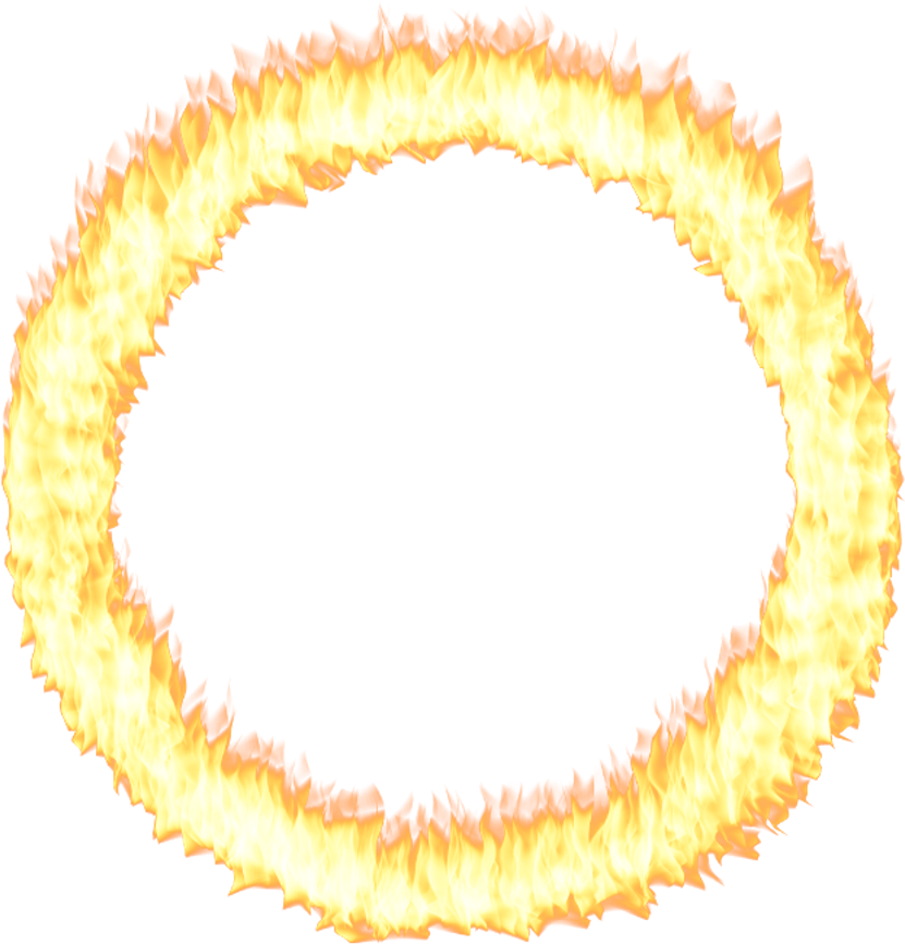 Download Firering Fire Circle 3d Flames Sticker - Gorillaz PNG Image ...