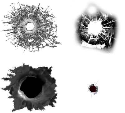 Bullet Holes - Free Transparent PNG Download - PNGkey