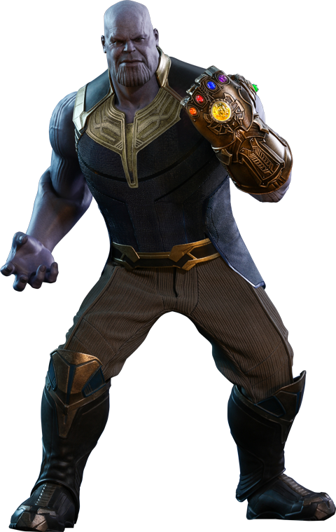 thanos full body drawing