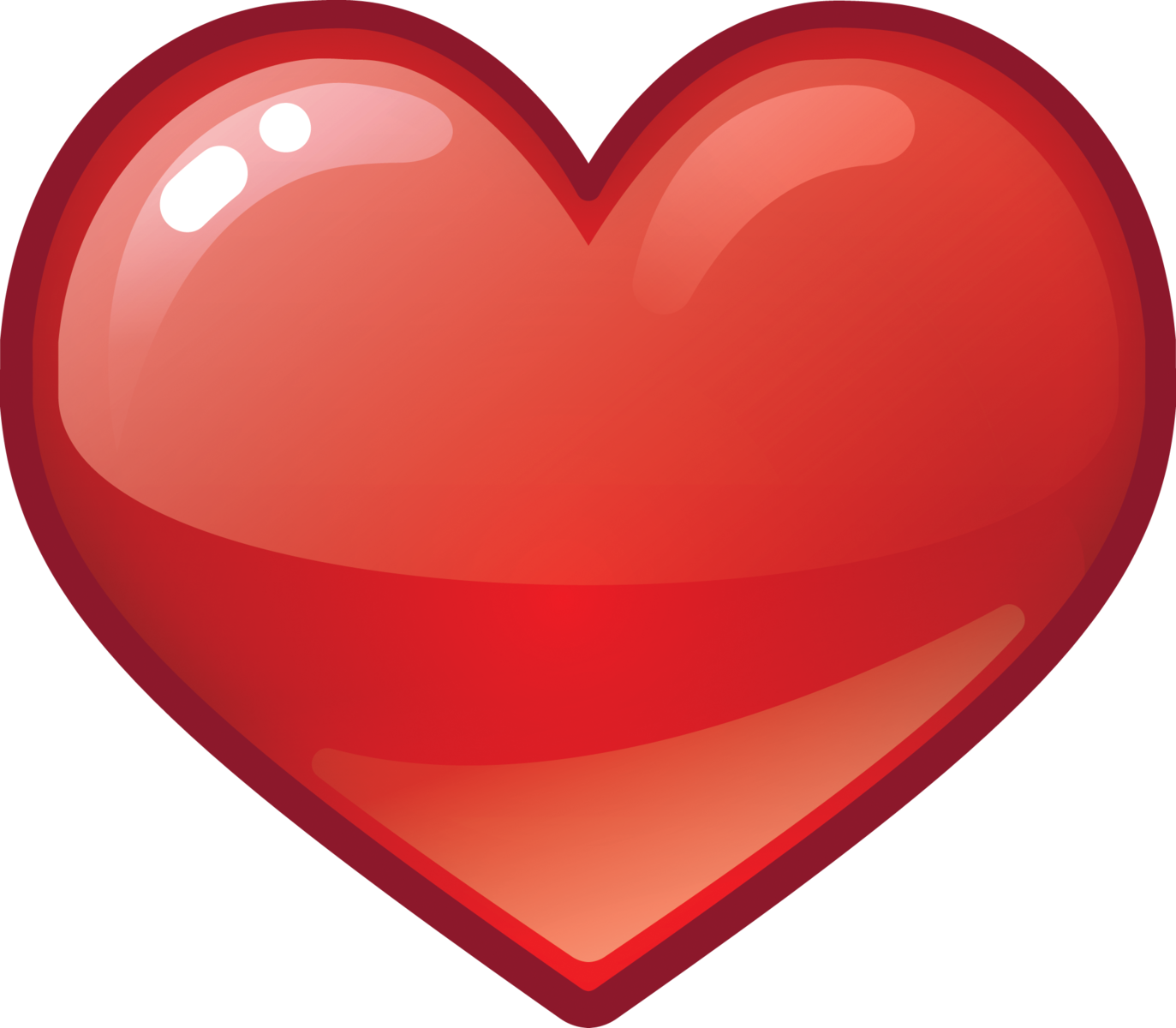 Heart - Heart Emoji Png - Free Transparent PNG Download - PNGkey