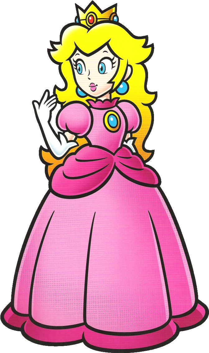 Princess Peach - Princess Peach Artwork - Free Transparent PNG Download ...