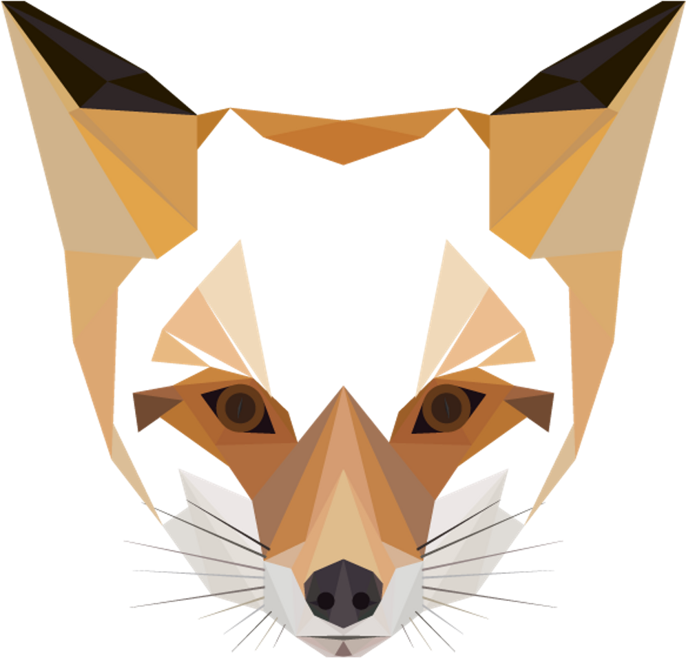 Download Animal Animals Fox Head Geometric Design Animals With Geometric Shapes Png Image With No Background Pngkey Com