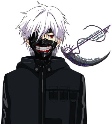 Kaneki - Tokyo Ghoul Sticker Kaneki - Free Transparent PNG Download ...