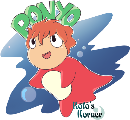 Ponyo - Cartoon - Free Transparent PNG Download - PNGkey