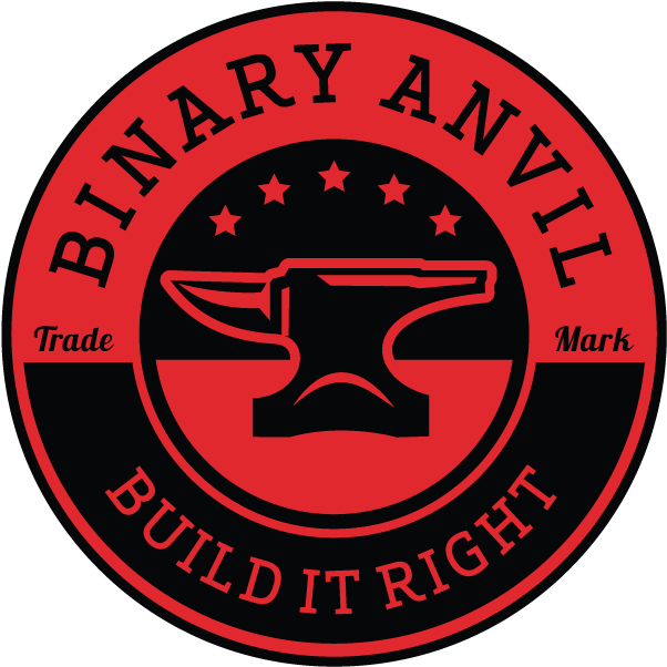 Download Binary Anvil Logo, Primary Combination Mark - Anvil PNG Image ...