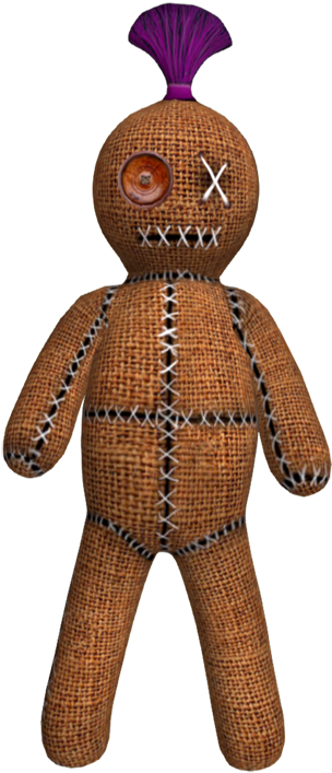 voodoo doll teddy bear