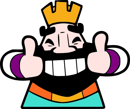 Video Games, Personal Use, Clash Royale King Laughing, - Like Clash Royale  Png - Free Transparent PNG Download - PNGkey