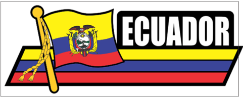 Download Ecuador Flag Car Sidekick Decal - Car PNG Image with No ...