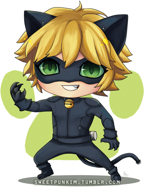 Chatnoir, Marinette, Miraculous Ladybug, Catnoir, Adrien - Free 