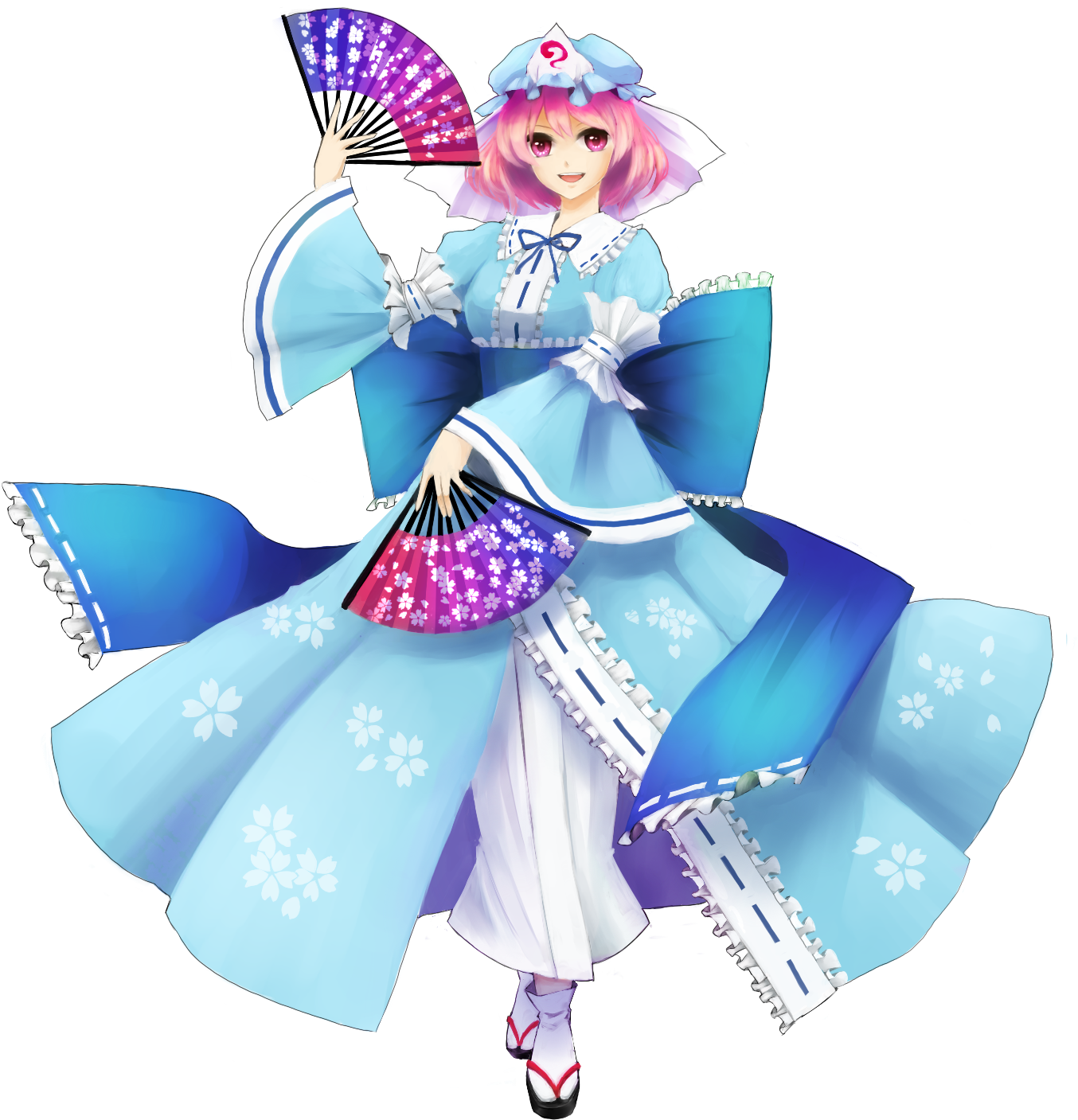 Download Png - Transparent Touhou Yuyuko Saigyouji - Free Transparent ...