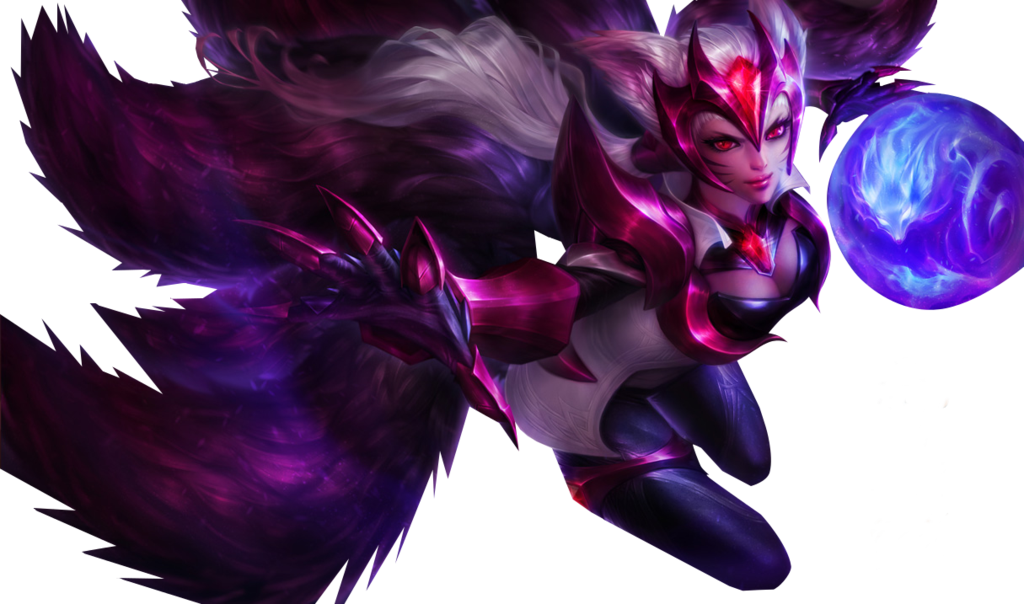 Download Challenger Ahri Splashart Png Image League Of Legends Ahri Png Png Image With No Background Pngkey Com