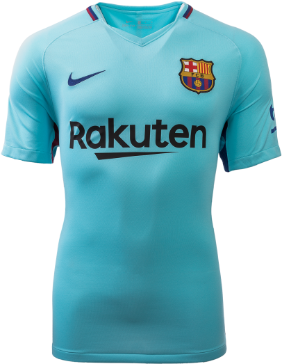 Previous - Fc Barcelona Away Jersey 2017 18 - Free Transparent PNG ...