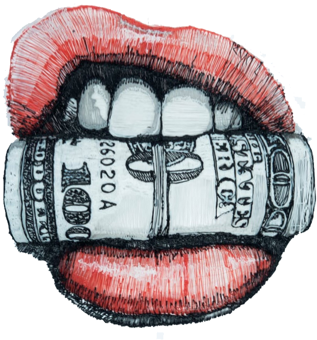 Download Peter Perlegas Lips, By - Sketch PNG Image with No Background ...