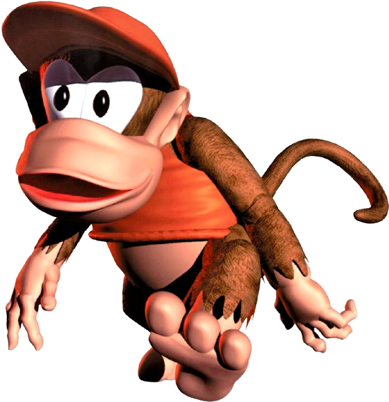 Donkey Kong Png Transparent Image - Donkey Kong Country Diddy Kong Png ...