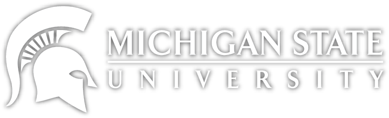 Download Michigan State University Logo White Png Image With No