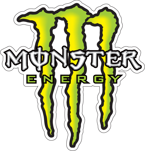 Umriss des Monster Energy Logos