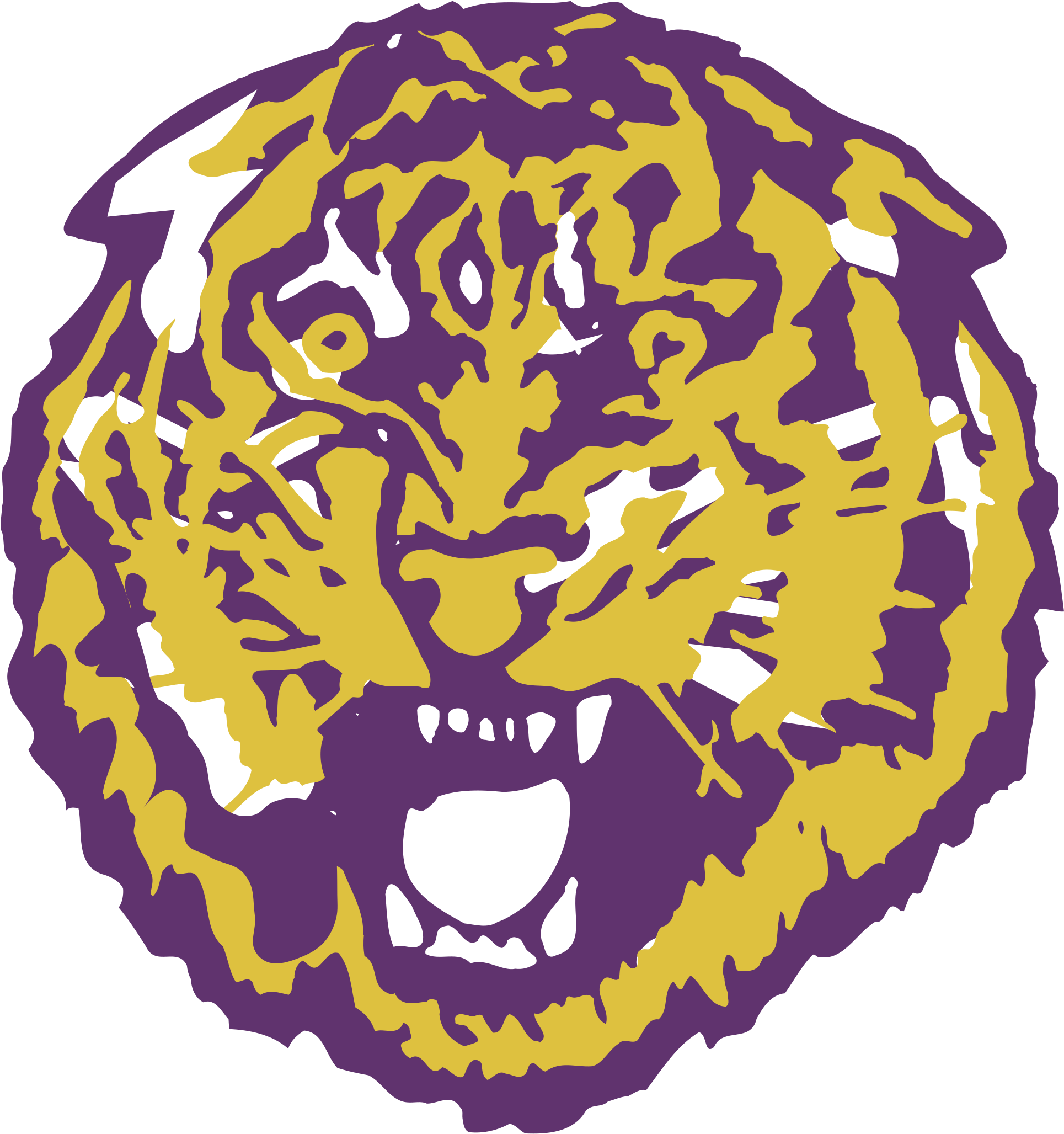 Lsu Tigers Logo Png Transparent - Lsu Tiger Logo - Free Transparent PNG ...