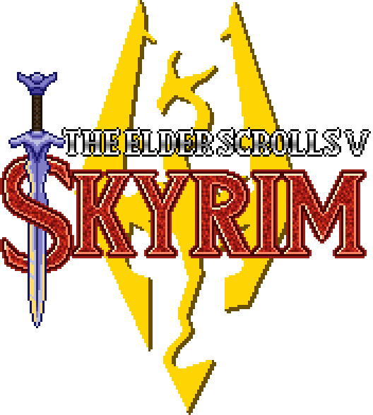 Download Skyrim Logo The Elder Scrolls V Skyrim Png Image With No Background Pngkey Com