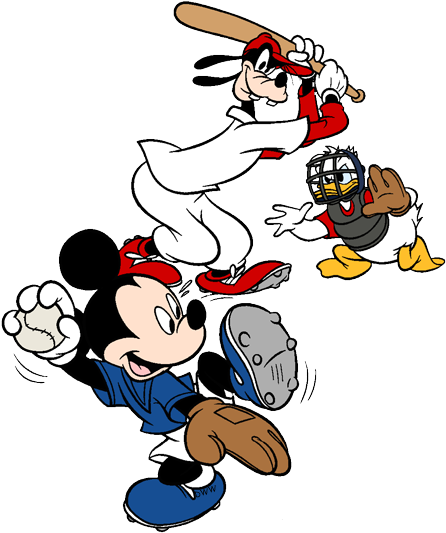 Disney Baseball Clip Art - Mickey Mouse Baseball - Free Transparent PNG ...