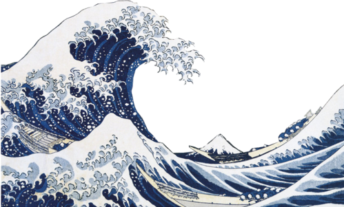 None Of These Pictures Belong To Me Check Out My Transparent - Great Wave Off Kanagawa (kanagawa Oki Nami Ura), From (499x301), Png Download