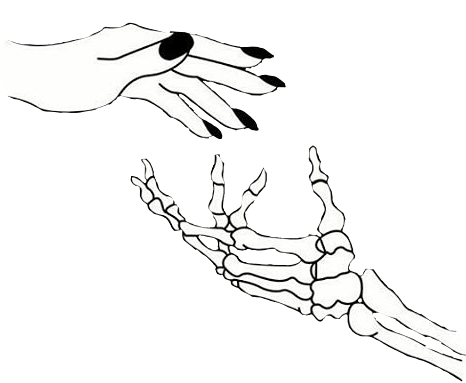 Skeleton Hand Grabbing PNG