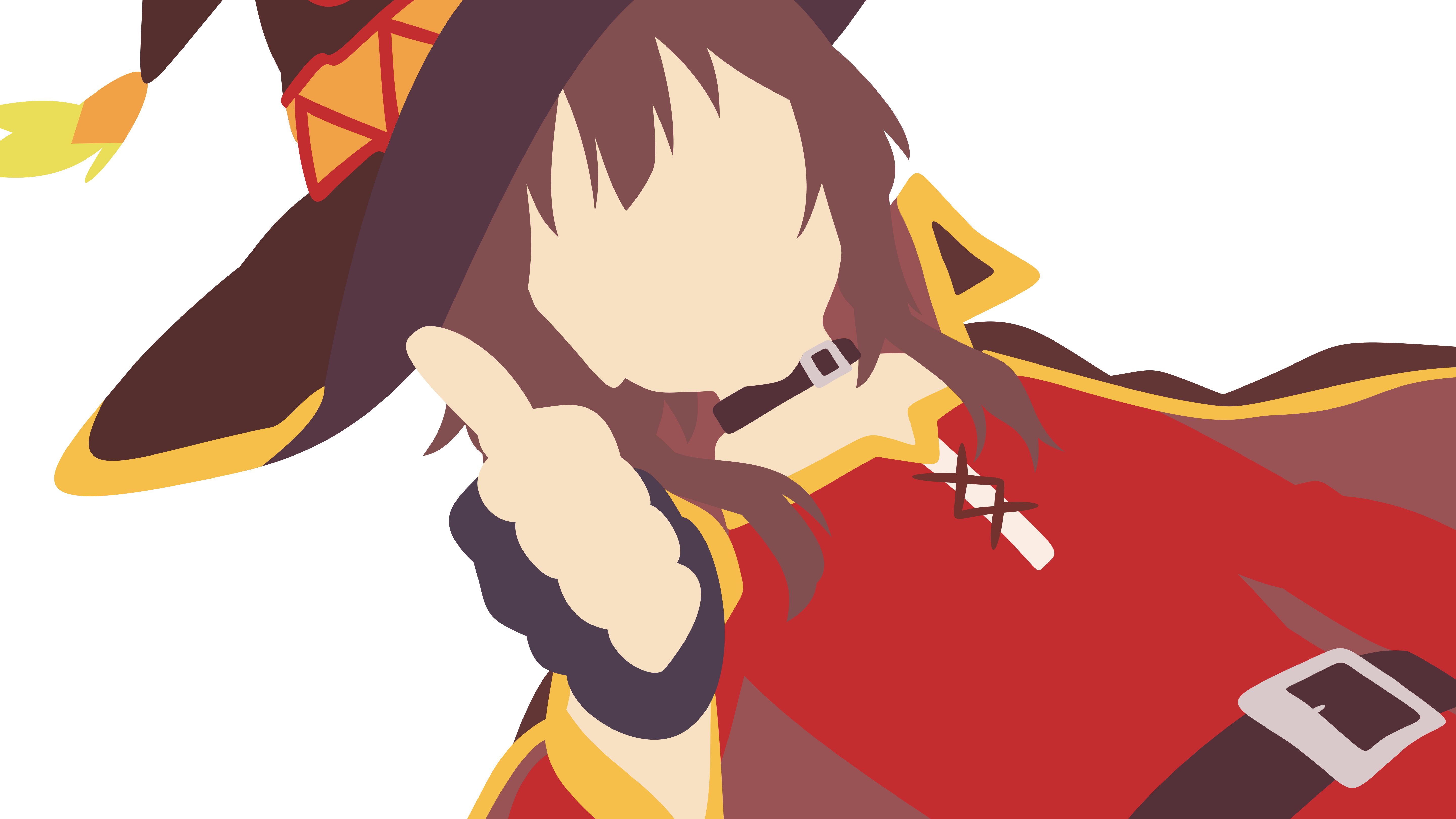 Download Megumin 1 Base , - Konosuba Vector PNG Image with No ...