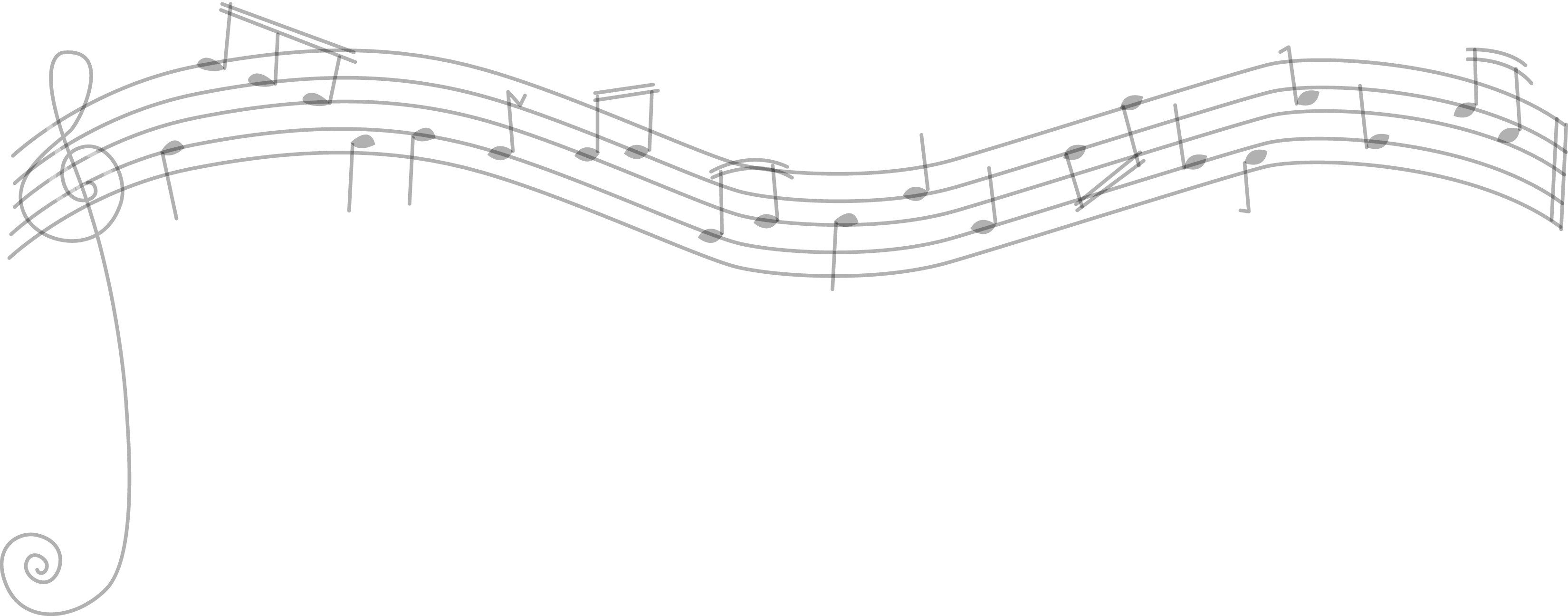 music divider clip art