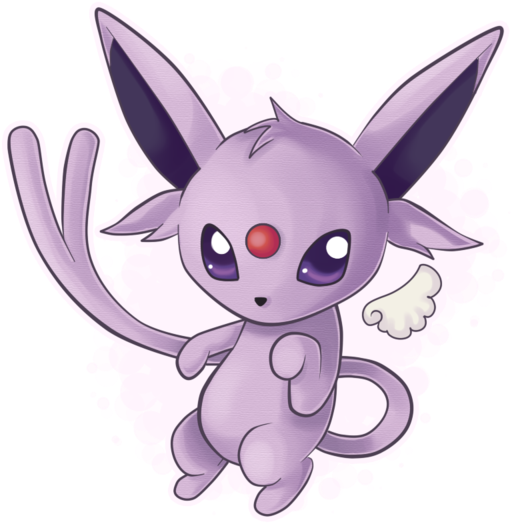 Download Espeon By Mack Chan-d317i4l - Cute Espeon Png Image With No 