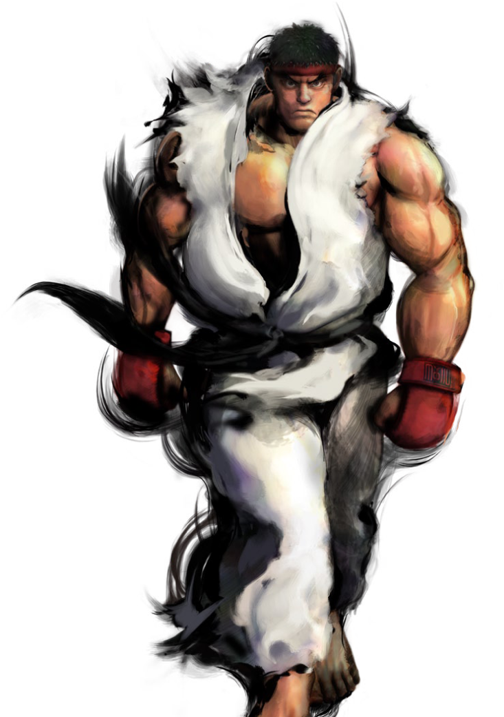 Ryu Png Transparent Image - Street Fighter Gouken Ryu - Free ...