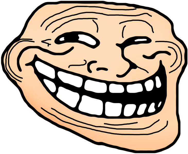 Renders Memes Coloridos - Epic Troll Face Meme - Free Transparent PNG ...