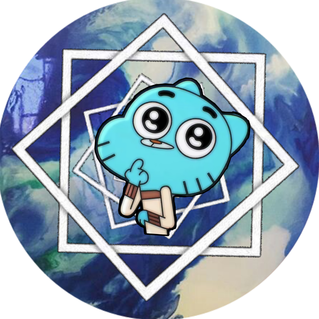 Download Gumball Overlays Sticker Edit Blue Logo Png Image With No Background Pngkey Com