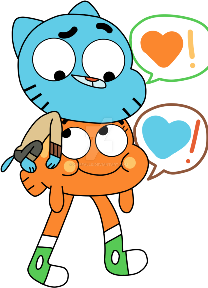 Oh Gumball How Lazy By Gemfalls Gumball X Darwin Sex Free