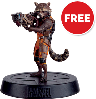 figurine rocket raccoon