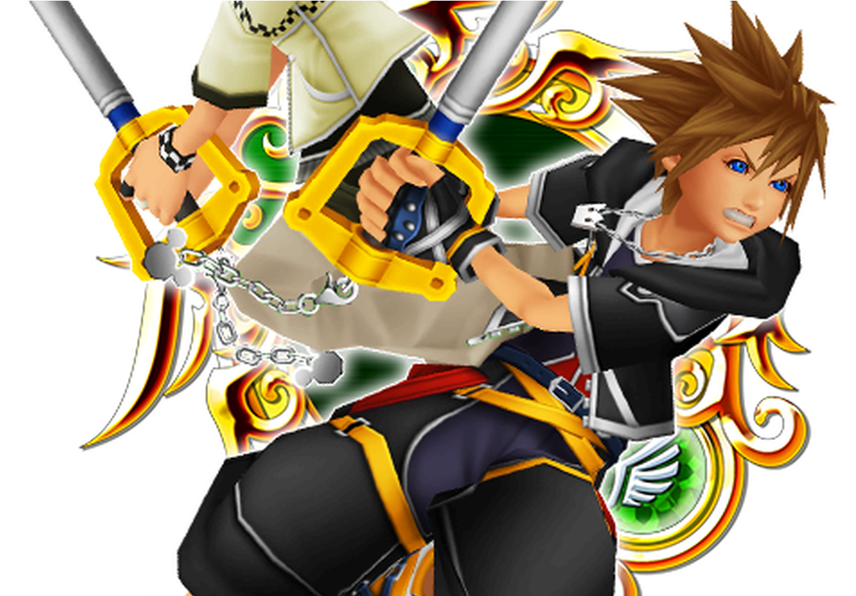 Sora And Roxas Kingdom Hearts Unchained Wiki Kingdom Hearts Union Χ